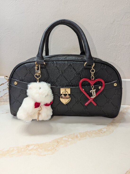 Juicy Couture Handbags - Juicy Couture handbag with charms galore! NWOT